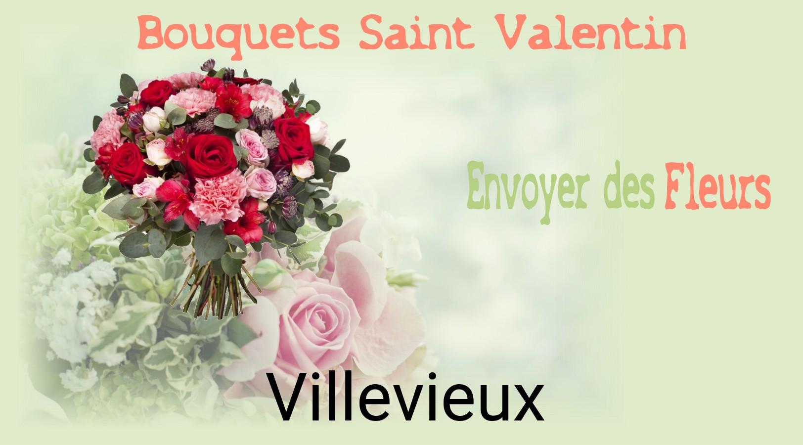 Roses de Saint-Valentin livrées à Villevieux